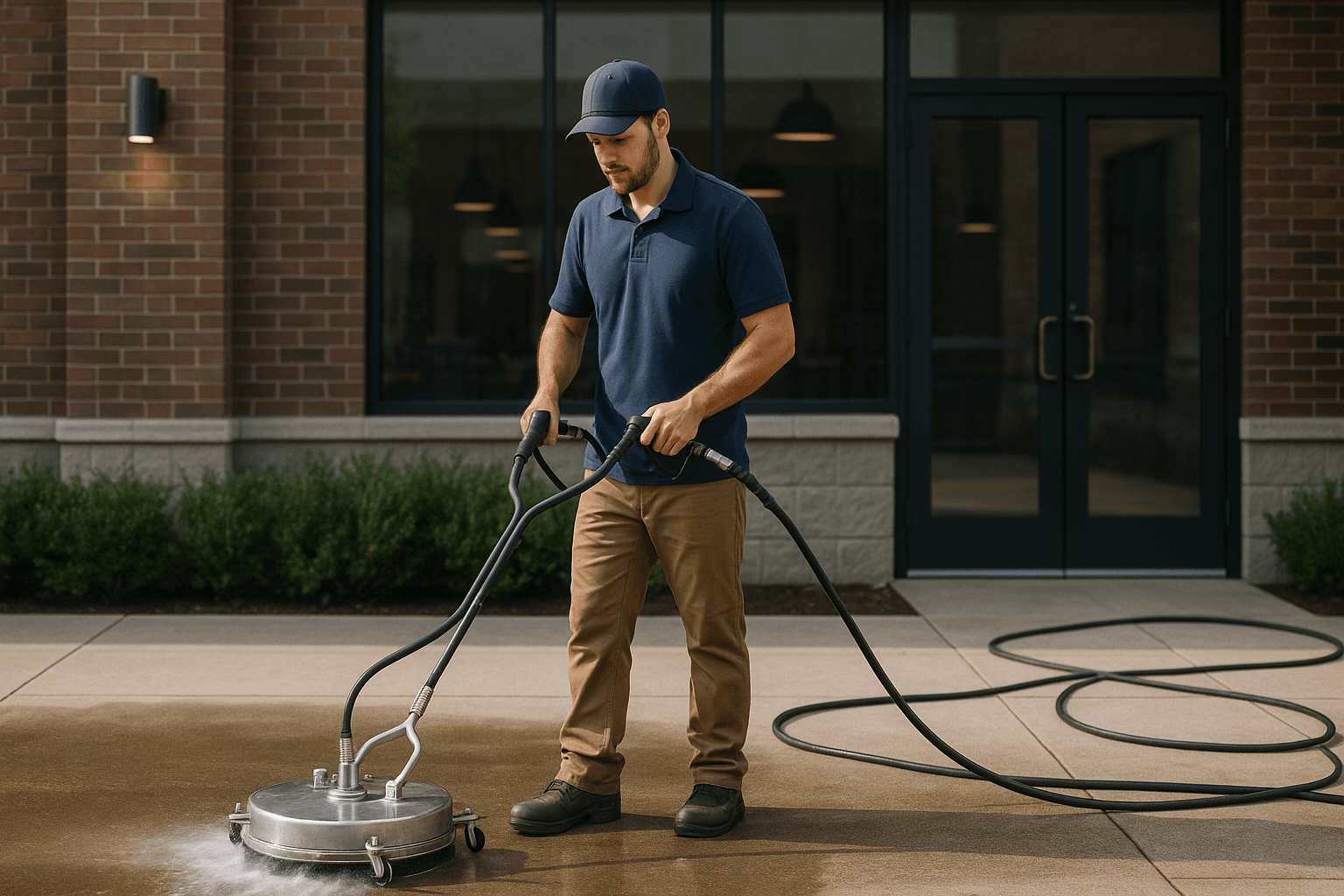 Taylor's Power Washing hero image
